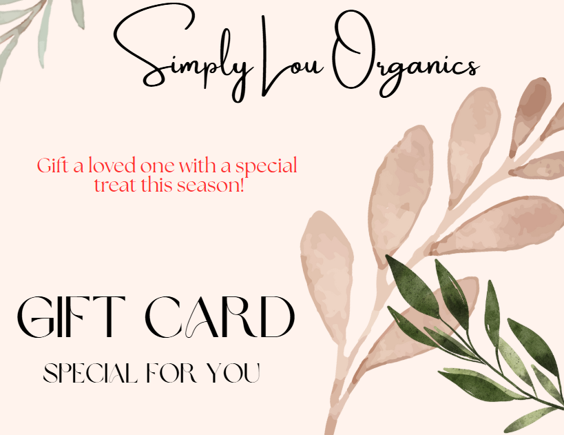 SIMPLY LOU ORGANICS GIFT CARD